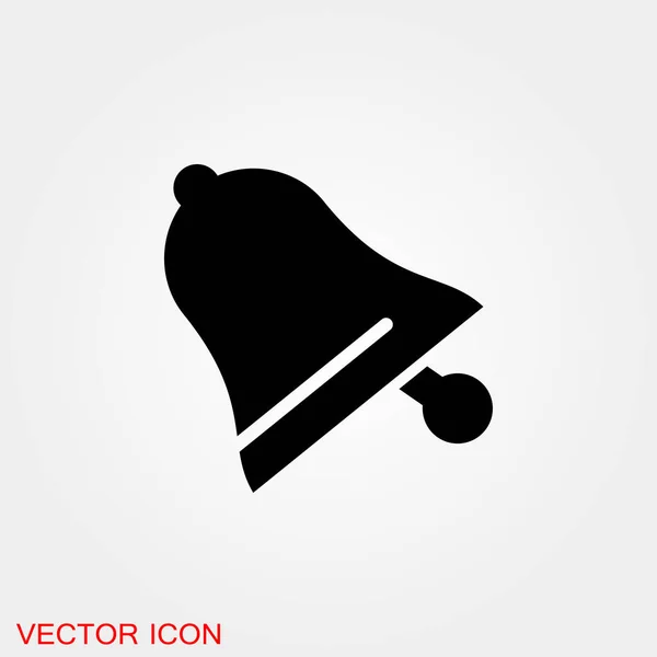 Ikona Zvonku Izolovaná Pozadí Exkluzivní — Stockový vektor