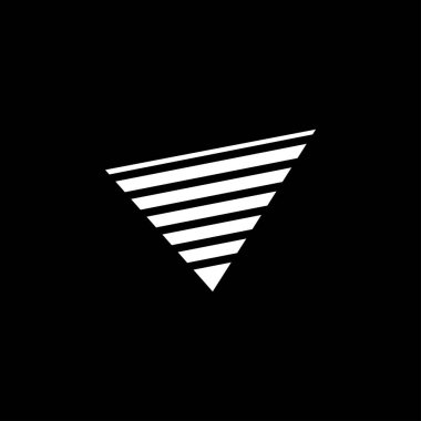 Hava ikonu, rüzgar enerjisinin sembolü. Vektör illüstrasyonu