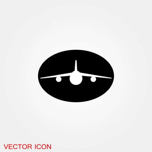 Flygplatsikondesign Vektor Illustration Eps10 Grafisk — Stock vektor