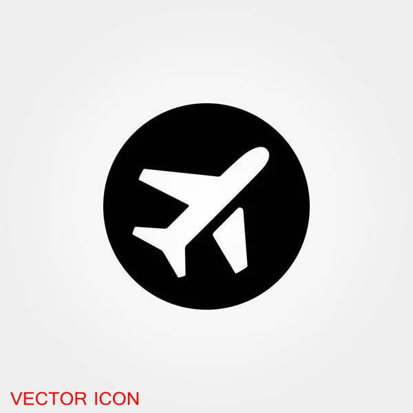 Flygplatsikondesign Vektor Illustration Eps10 Grafisk — Stock vektor