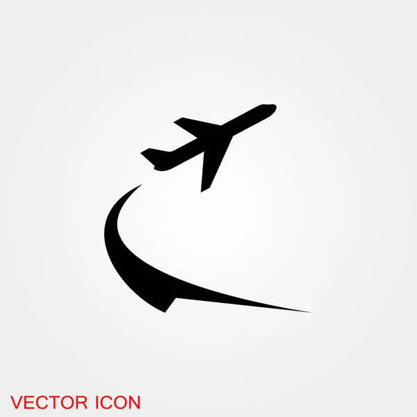 Flughafen Icon Design Vektor Illustration Eps10 Graphik — Stockvektor