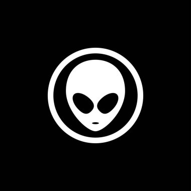 UFO uzaylı dairesi - tanımlanamayan uçan nesne simgesi