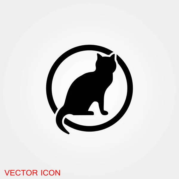 Tiersymbole Stroke Animal Icons Vektor — Stockvektor