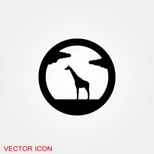 Icono Animales Accidente Cerebrovascular Iconos Animales Vector — Vector de stock