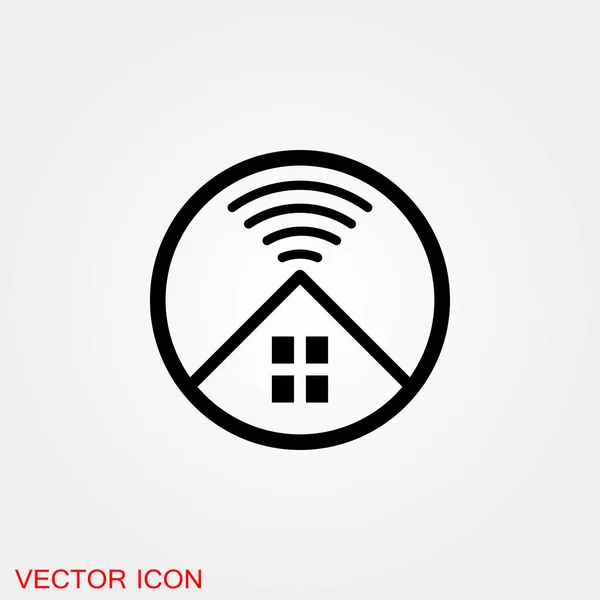 Ícone Antena Antena Parabólica Radar Vetor — Vetor de Stock