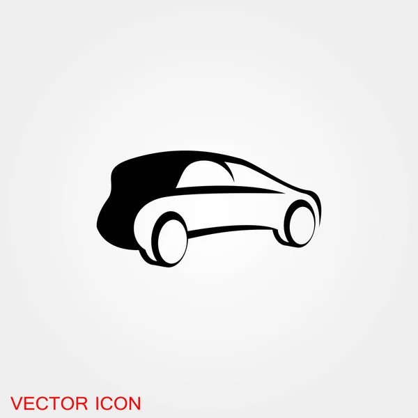 Автоиконка Векторная Иллюстрация Автомобиля Автомобильный Мотор — стоковый вектор