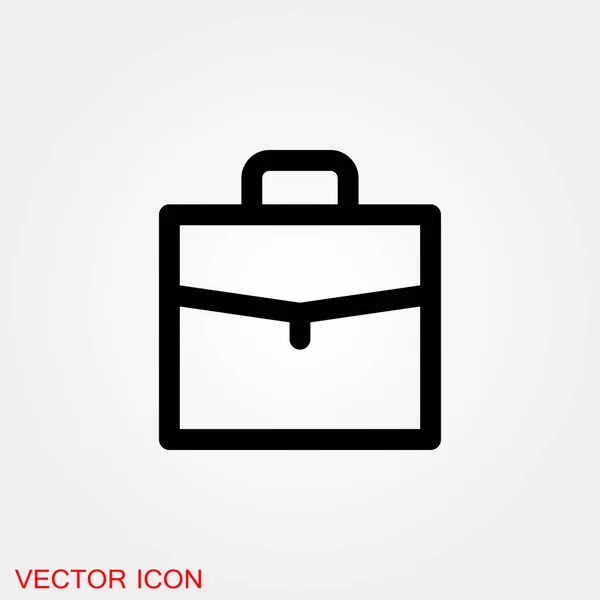 Taschensymbol Einkaufstasche Vector Illustration — Stockvektor