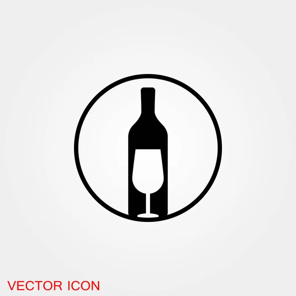 Значок Бара Иконы Напитков Баре Черный Бар Иконы Напитков Веселая — стоковый вектор