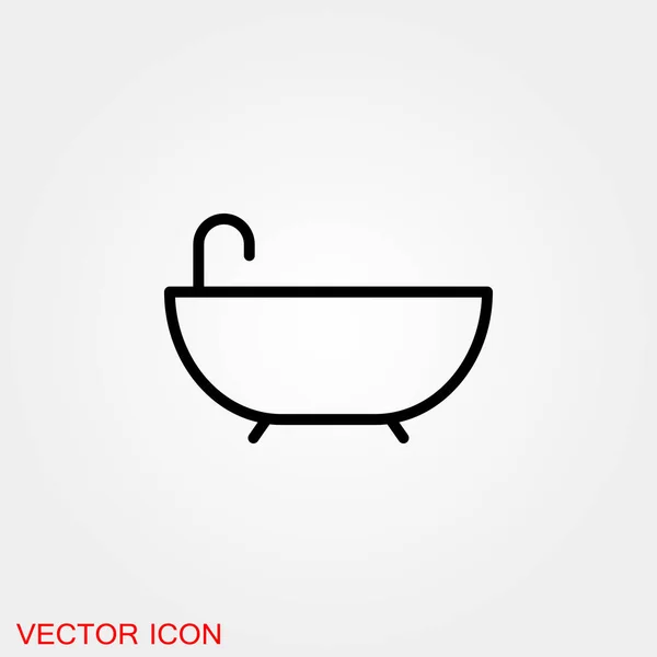 Ícone Banheiro Vetorial Design Gráfico Qualidade Premium — Vetor de Stock