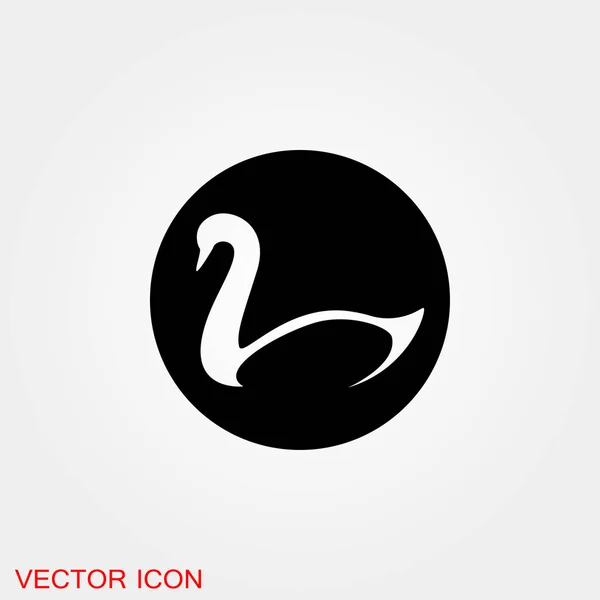 Icono Pájaros Pájaros Silueta Vector Diferente — Vector de stock