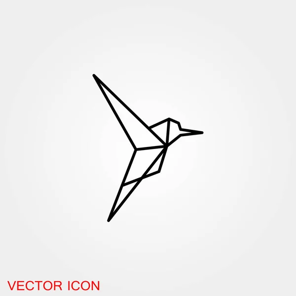 Икона Птиц Силуэт Птиц Другой Вектор — стоковый вектор