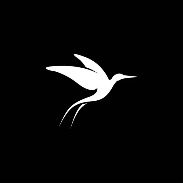 Vogelsymbole Vögel Silhouette Anderer Vektor — Stockvektor