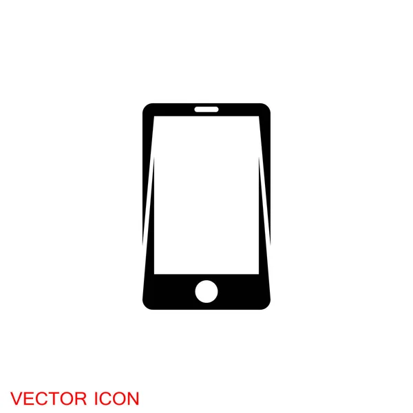 Cell Phone Icon Smartphone Icon Vector Sign — Stock Vector