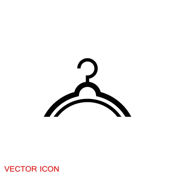 Значок Одежды Заднем Плане Куртка Вешалки Брюк — стоковый вектор