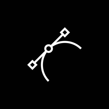 Tasarım simgesi, grafik ve plastiğin sembolü