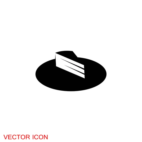 Icône Confiserie Illustration Vectorielle Premium Confiserie Signe Alimentaire — Image vectorielle
