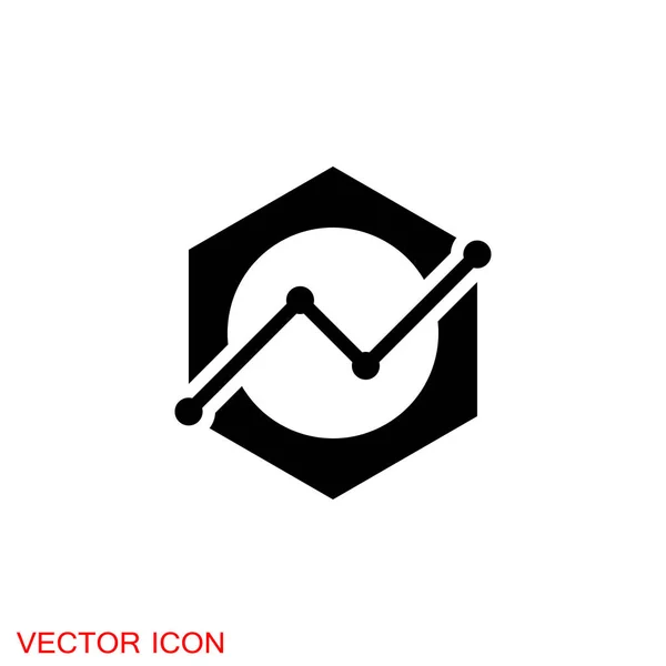 Consulting Icon Geschäftskonzept Flachdesign Isoliertes Schild — Stockvektor