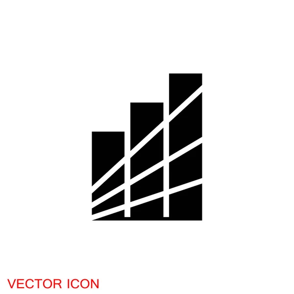 Icône Consultation Concept Entreprise Flat Design Signe Isolé — Image vectorielle