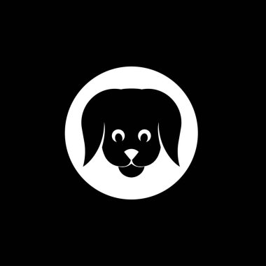 Köpek ikonu. Tasarımınız için vektör ögesi