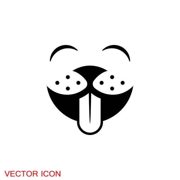 Собачья икона Векторный элемент для Вашего дизайна — стоковый вектор