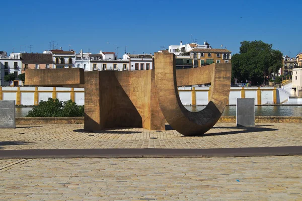 Monumento Tolerancia Realizada Por Escultor Pintor Eduardo Chillida Que Encuentra —  Fotos de Stock