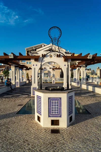 Mirador Del Castillo Benidorm Situado Entre Playa Levante Playa Oeste —  Fotos de Stock