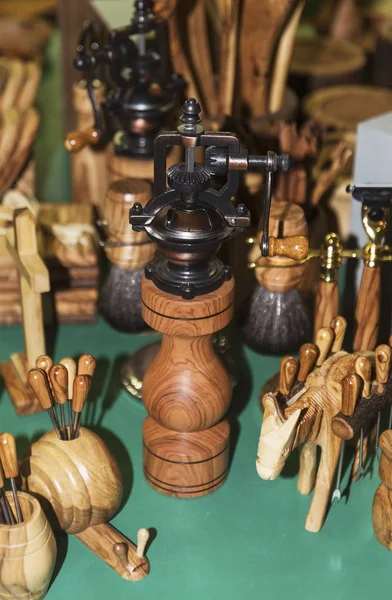 Görünüm saltcellar biber fromolive ahşap el yapımı için