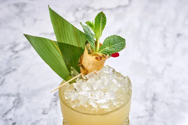 Mai Tai Classic Alcohol Long Drink Hawaiian Cocktail Mai Tai — Stockfoto