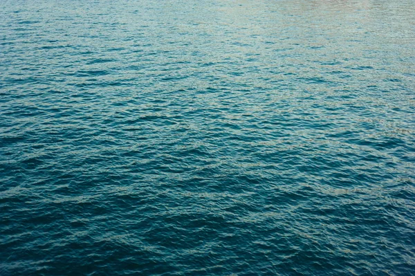 Deep Blue Sea Water Backround Waves Ocean Surface Texture — 图库照片