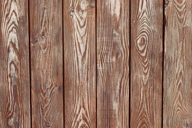 Kahverengiye boyanmış eski ahşap tahtalar