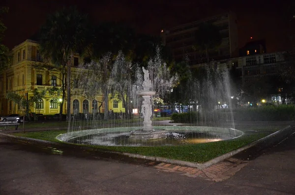 Praca Liberdade Μεταφράζεται Πλατεία Ελευθερίας Στο Belo Horizonte Στην Πολιτεία — Φωτογραφία Αρχείου