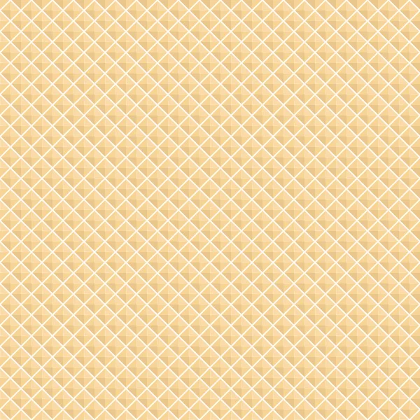 Texture Creamy Waffles Seamless Pattern Vector Flat Illustration — Stock Vector