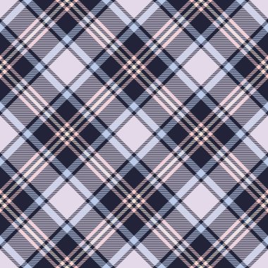 Kusursuz açık ekose desenli. Damalı kumaş dokusu arka planı. Vektör düz resimleme. 