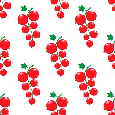 Frenk üzümü, vektör pürüzsüz desen. Beyaz arka planda böğürtlen yığını. resimleme.