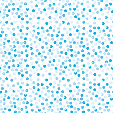 Beyaz arka planda mavi kabarcıklar. Vektör pürüzsüz.