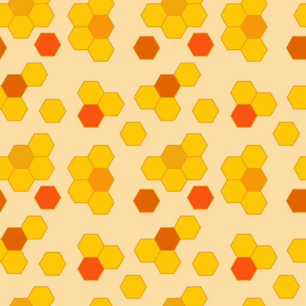 Vektor bikaka orange kontinuerligt mönster. Bakgrund till utformningen. — Stock vektor