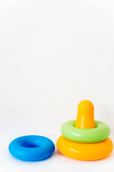 Baby toys on a table — Stock Photo, Image