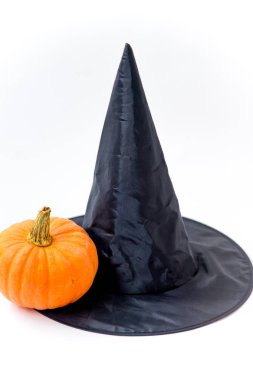 Cadılar Bayramı - jack o fener gözler önüne dekoratif Turuncu kabak