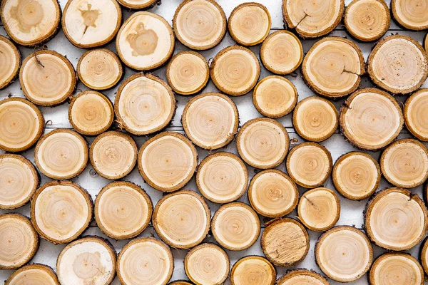 Conjunto de cosas navideñas sobre un fondo de madera — Foto de Stock