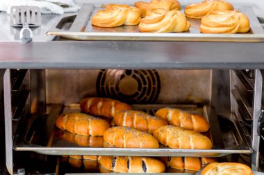 modern bir fırın pasta çeşitleri