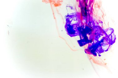 bir damla su dökme boya