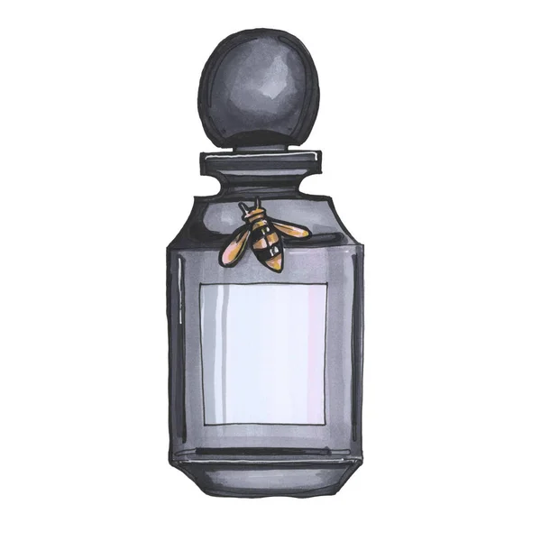 Botella Perfume Ilustración Moda —  Fotos de Stock