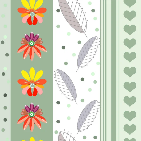 Seamless pattern for album pages and gift paper packaging