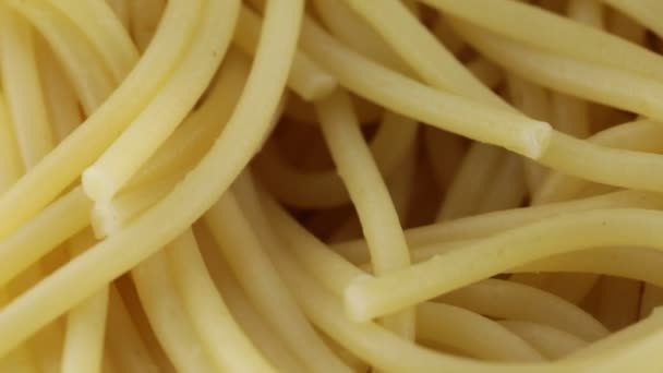 Espaguetis Bio Sin Condimentos — Vídeos de Stock