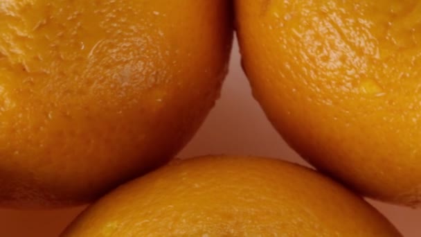 Bio Naranjas Para Jugo — Vídeo de stock