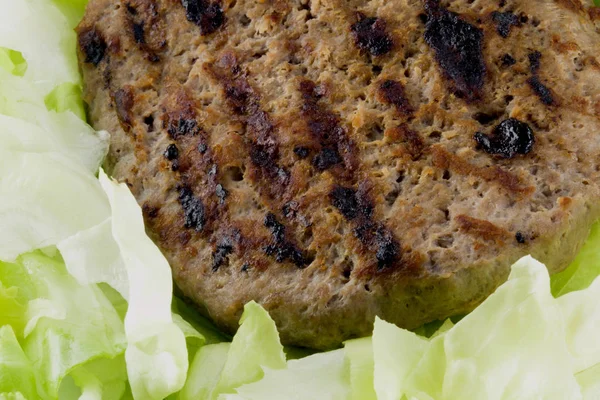 Izgara Hamburger yemek et