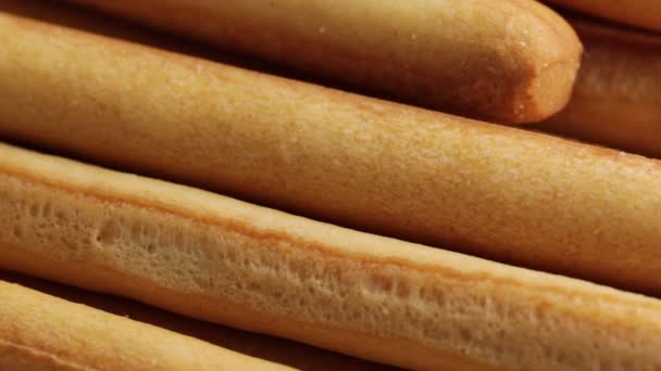Breadsticks Turim Itália — Vídeo de Stock