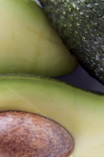 Avokado Bio Frukt Exotiska Stockbild