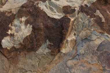 Yakın çekim kahverengi taş, doku, arkaplan