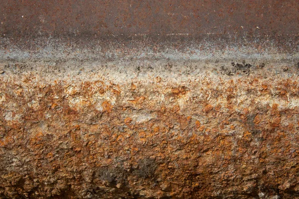 Коррозия металла, ржавчина крупным планом — стоковое фото